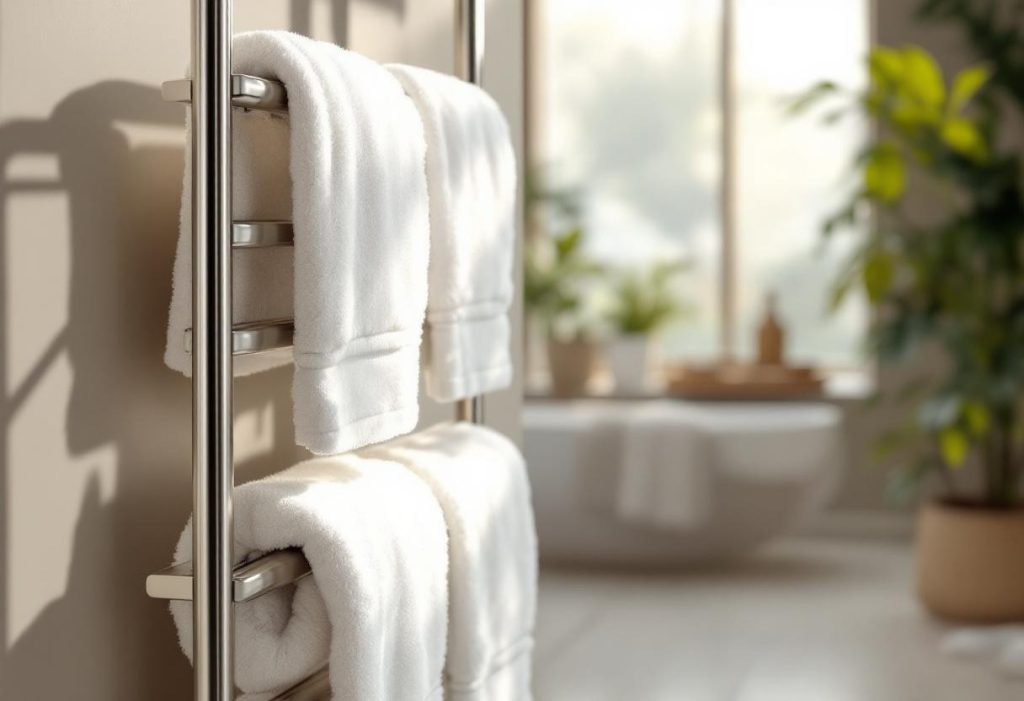 Les meilleurs porte-serviettes chauffants pour une salle de bain confortable et sèche