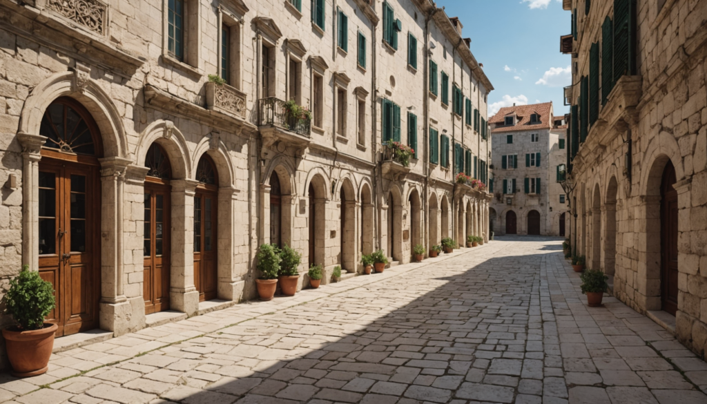 Patrimoine de Split : palais antiques rénovés et ruelles historiques