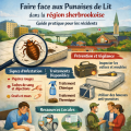 Faire face aux punaises de lit dans la région sherbrookoise : guide pratique pour les résidents