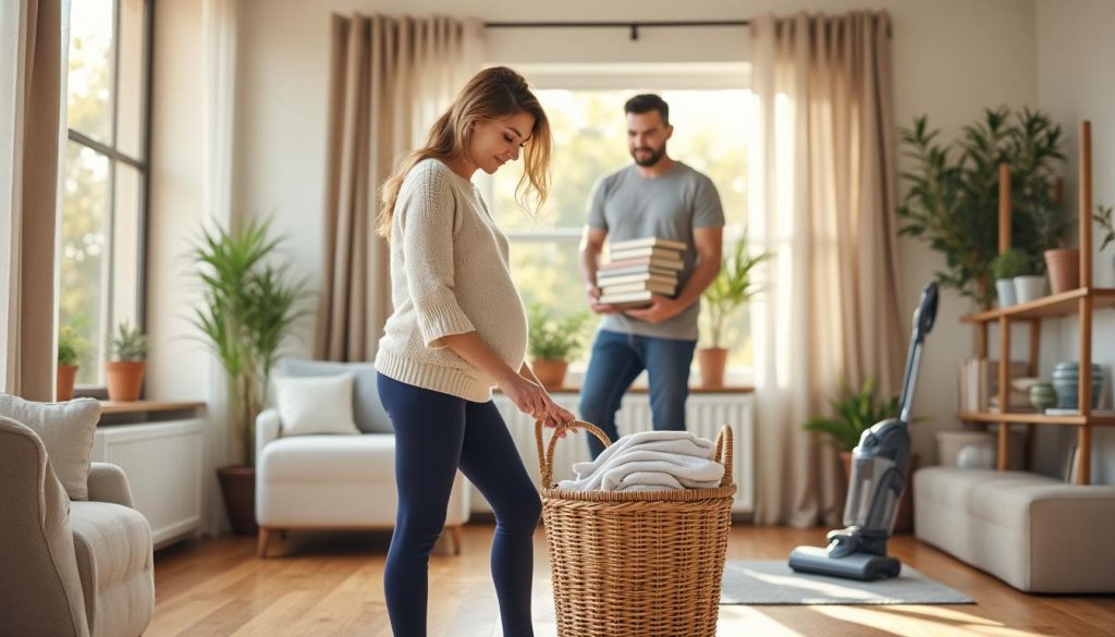 Travaux à la maison pendant la grossesse précautions et alternatives