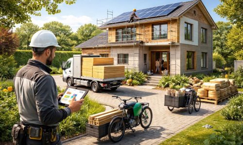 rénover votre maison efficacement grâce aux diagnostics énergétiques détaillés et bénéficiez de solutions de transport adaptées pour vos matériaux.