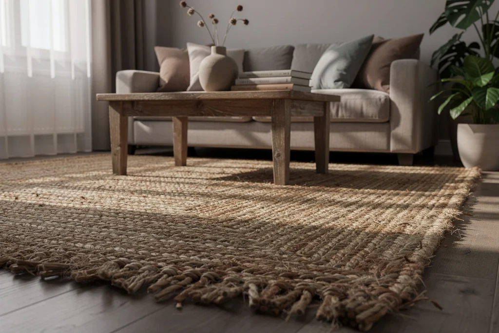 Les différentes utilisations d’un tapis en jute dans votre intérieur