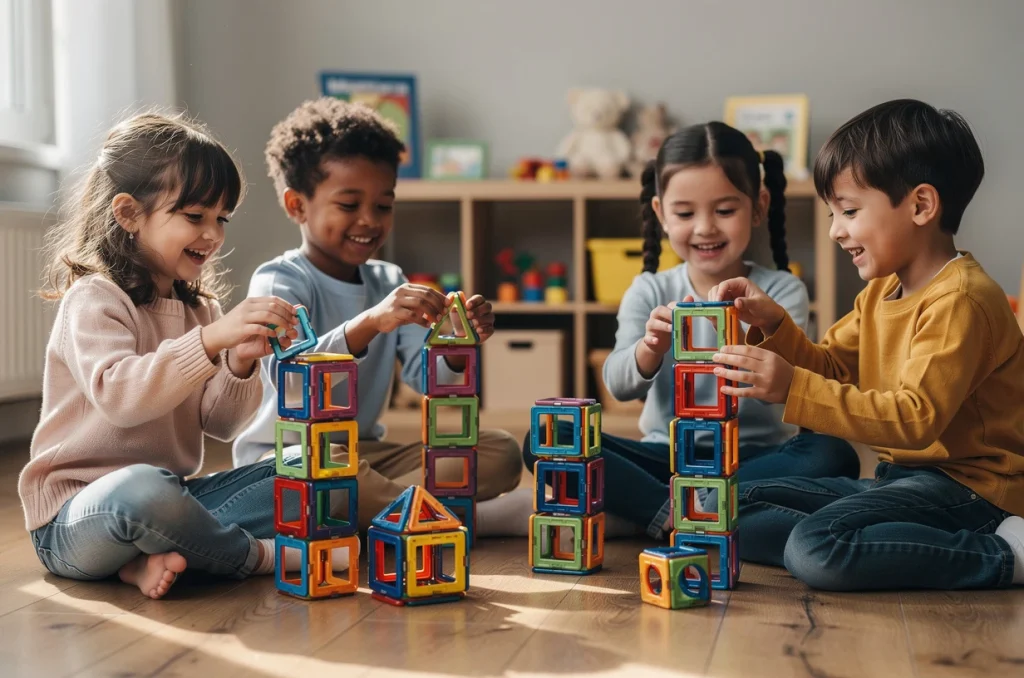 Les avantages des jeux de construction magnétique pour l’éveil de vos enfants