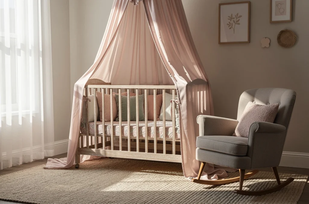 Le guide complet des ciels de lits bébé : sécurité, installation et style pour une chambre apaisante