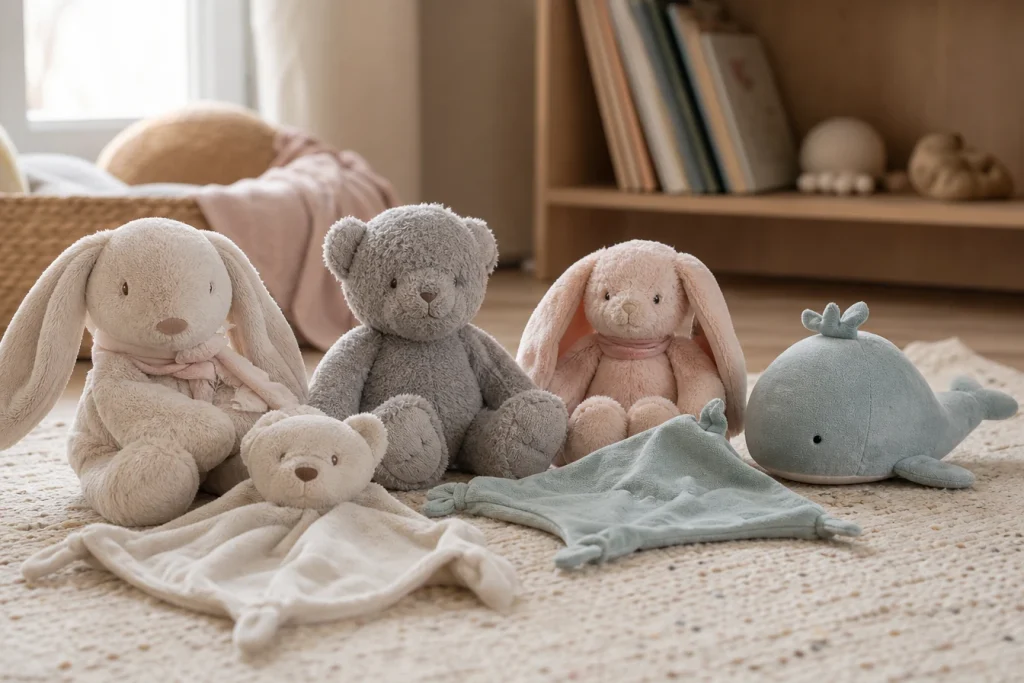Trouvez le doudou parfait pour les 1-3 ans de votre enfant grâce à nos conseils