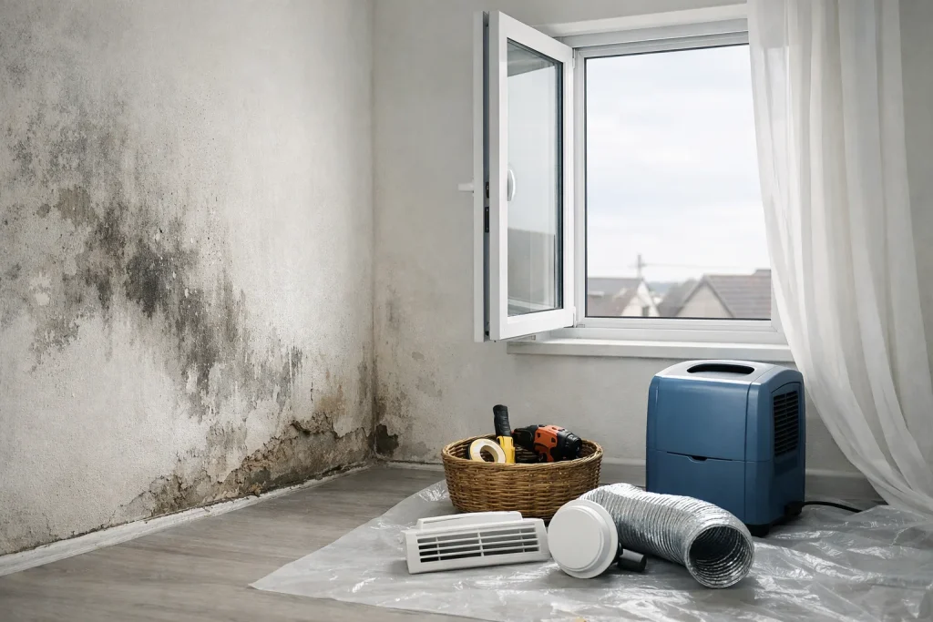 L’humidité revient après l’isolation : ventiler avant de rénover