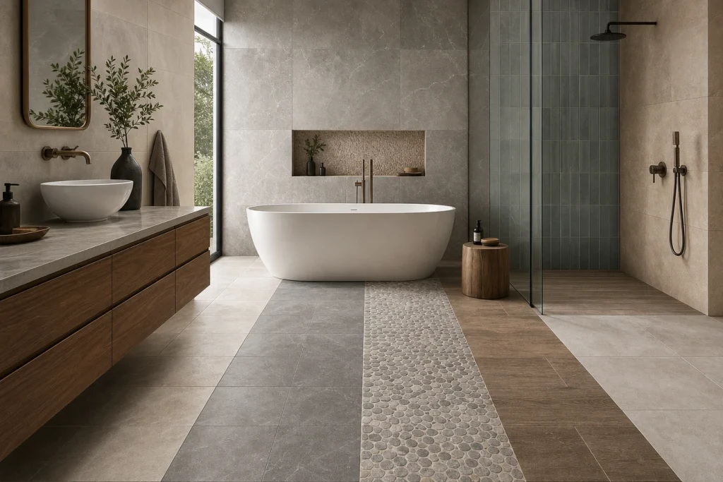 Salle de bain : 7 idées pour moderniser les murs et le sol sans faute de goût