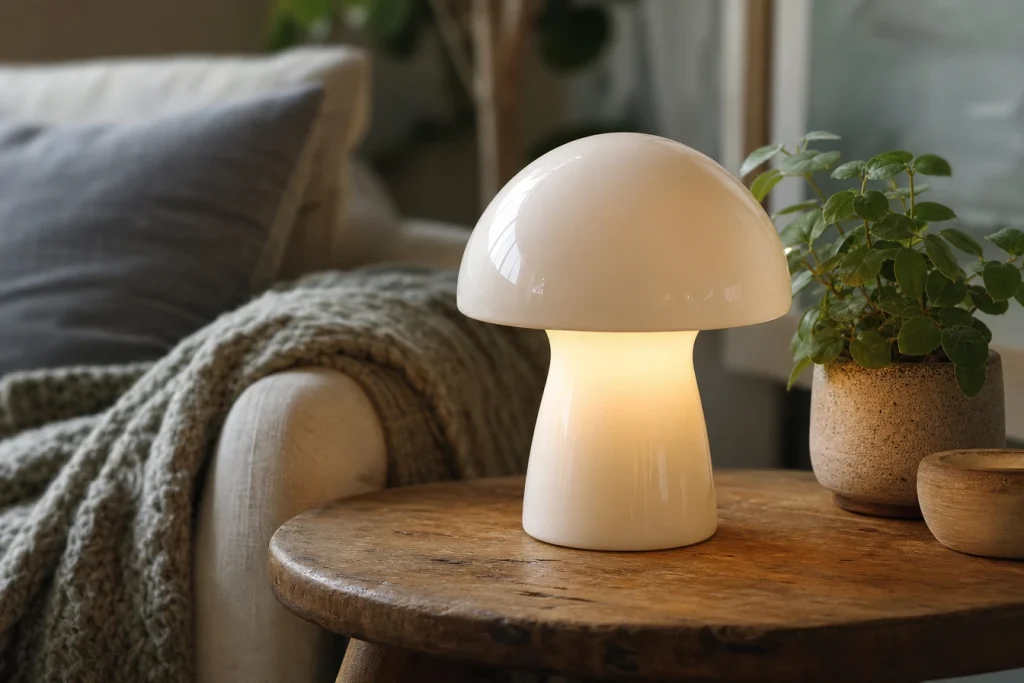 Illuminer les coins de la maison avec une lampe champignon : astuces et inspirations déco